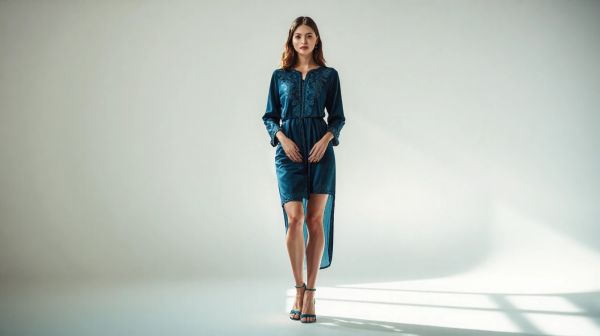 Les 5 façons élégantes de styliser une combinaison bleue nuit