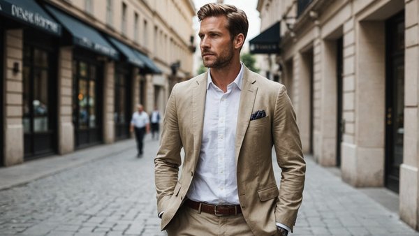 Comment intégrer des vêtements en lin dans une garde-robe business casual?