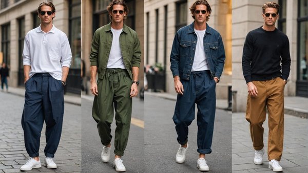 Le baggy homme : origine et définition d'un incontournable de la mode